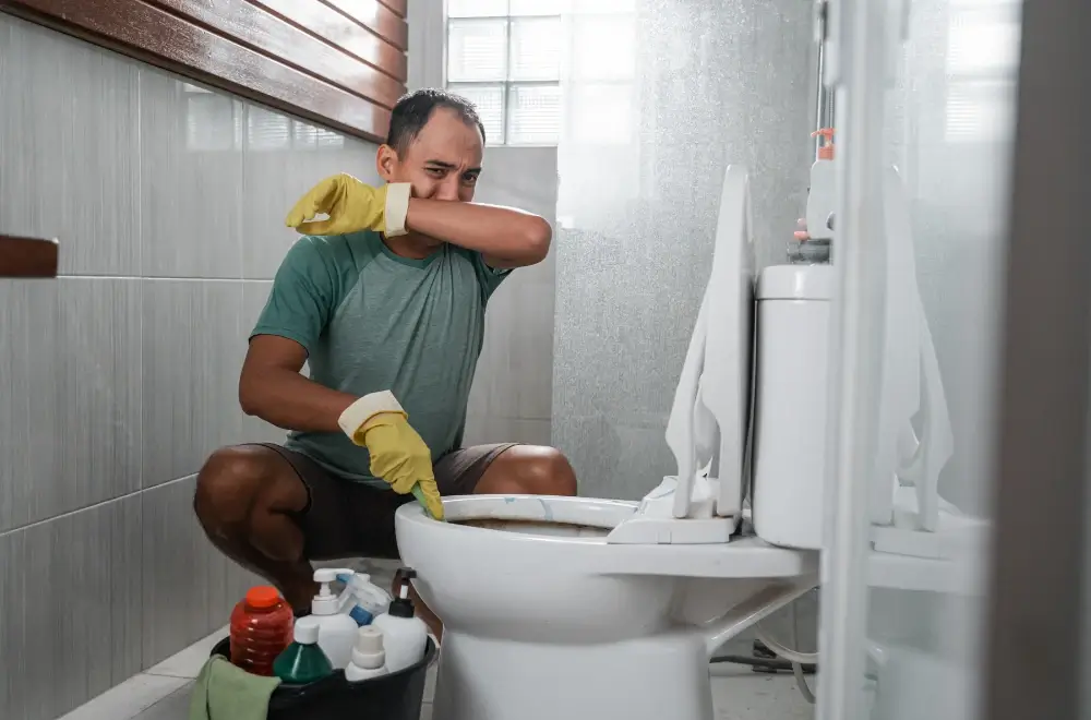 zapowietrzona kanalizacja